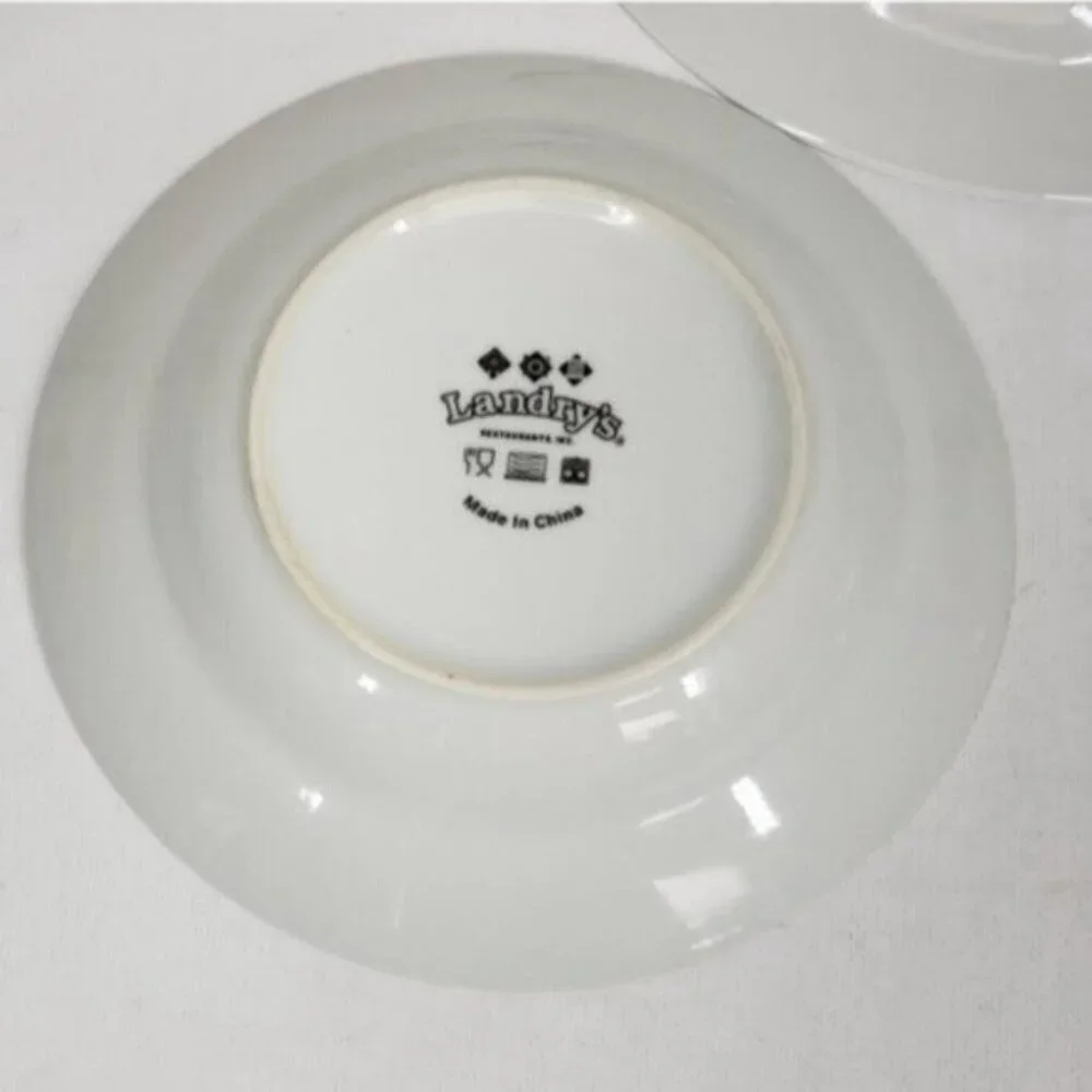 Vintage Rainforest Cafe 3 Piece Place Setting Bowl Salad Dinner Plate Br… - Picture 8 of 13